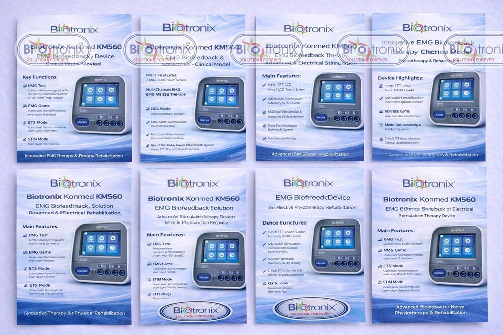 Konmed KM-560 EMG Biofeedback Therapy Machine for Advanced Rehabilitation