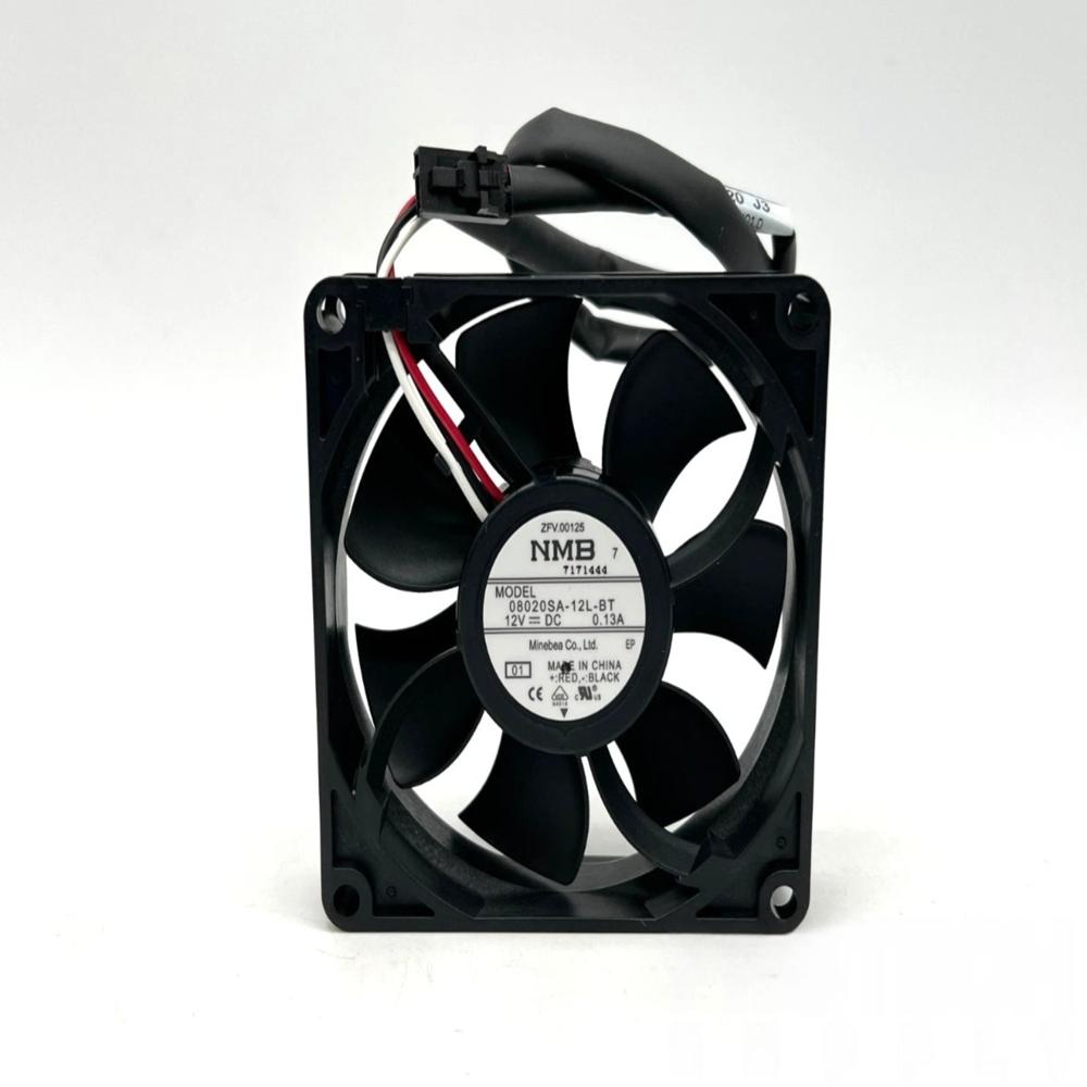 NMB-MAT 08020SA-12L-BT 12V DC 0.13A 8020mm Ball Bearing Industrial Axial Cooling Fan