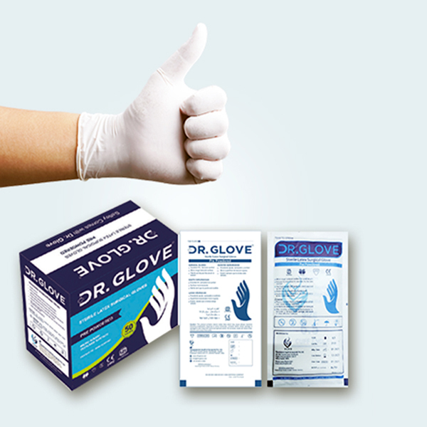 Pre-Powdered Sterile Latex Surgical Gloves