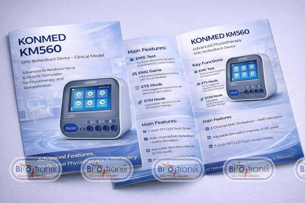 Konmed KM-560 EMG Biofeedback Device for Orthopedic Physiotherapy