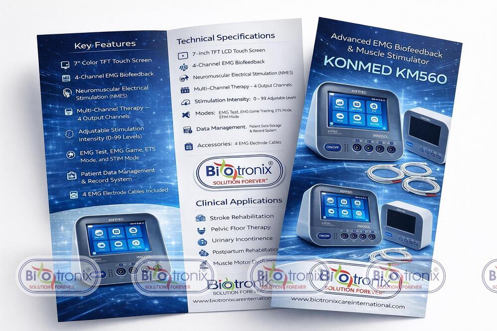 Konmed Km-560 Multi Function Physiotherapy Machine With Emg Feedback