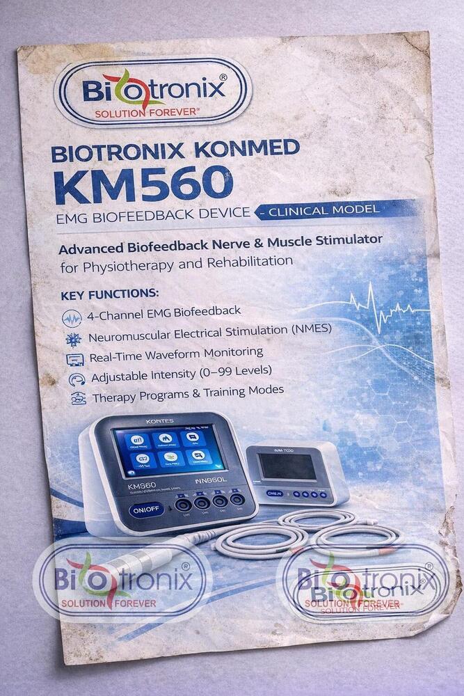 Konmed KM-560 Multi Function Physiotherapy Machine with EMG Feedback