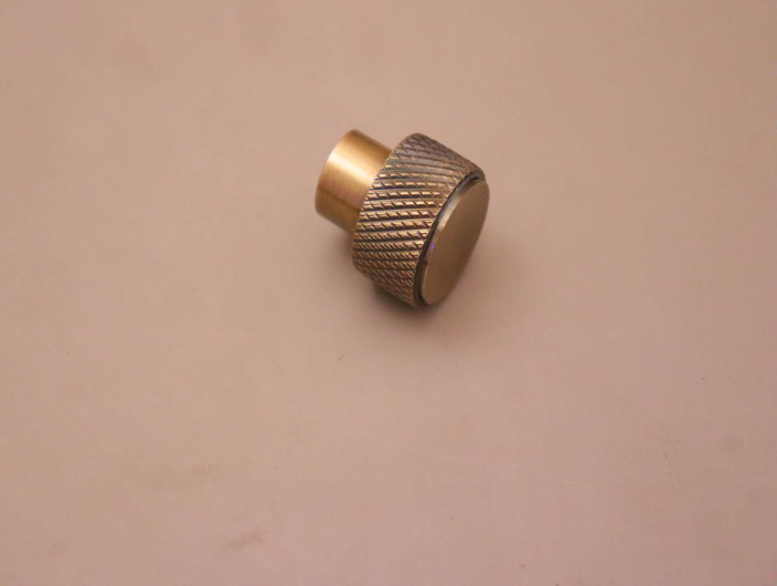 Door Knob - Color: Antique Silver With Glod Base