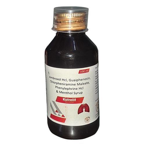 Ambroxol HCL Guaiphenesin And Menthol Syrup