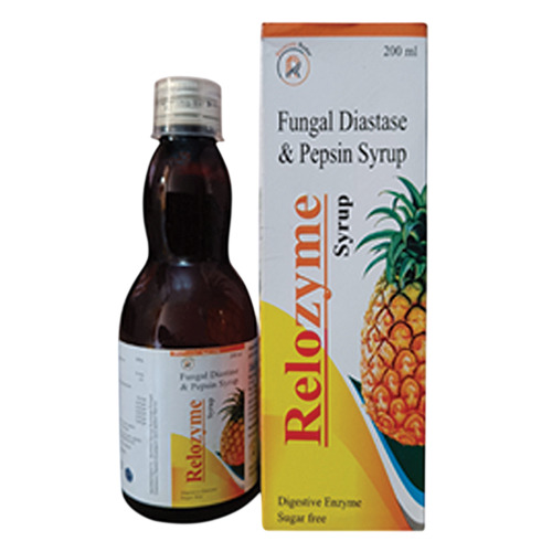 Fungal Diastase And Pepsin Syrup