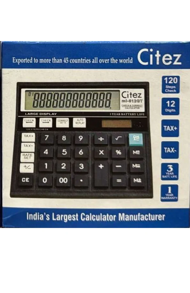 Citez CT-512GT Basic Electronic Calculator.