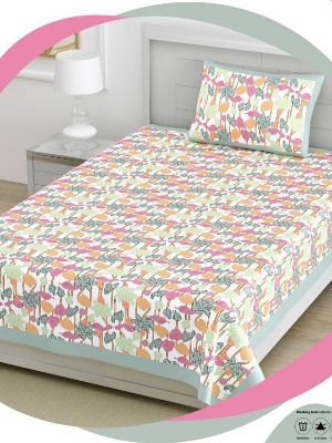 Single diwan bedsheet 63*90 size