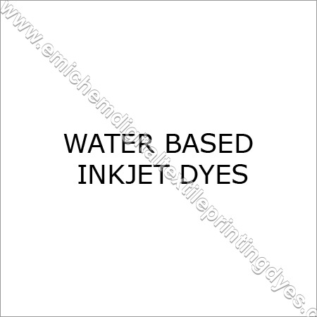 जल आधारित इंकजेट रंग