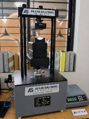 Microprocessor Based Core Compressor Strength Tester - Application: Paper