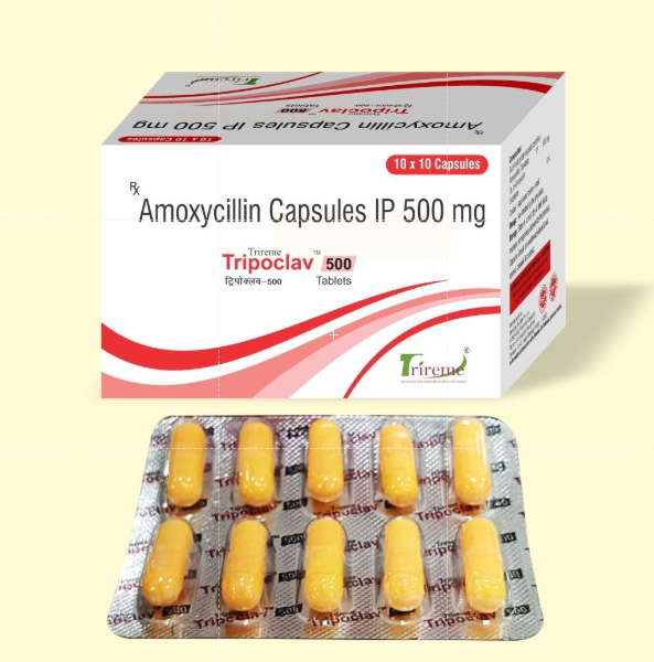 Tripoclav 500 - Dosage Form: Capsules