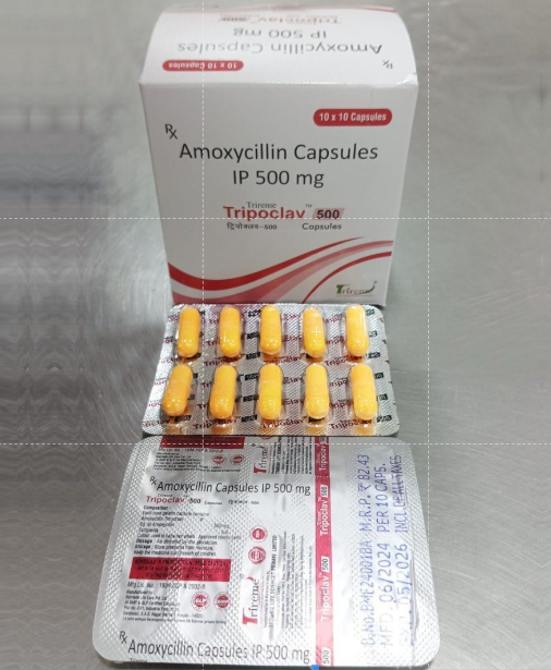 Tripoclav 500 - Dosage Form: Capsules
