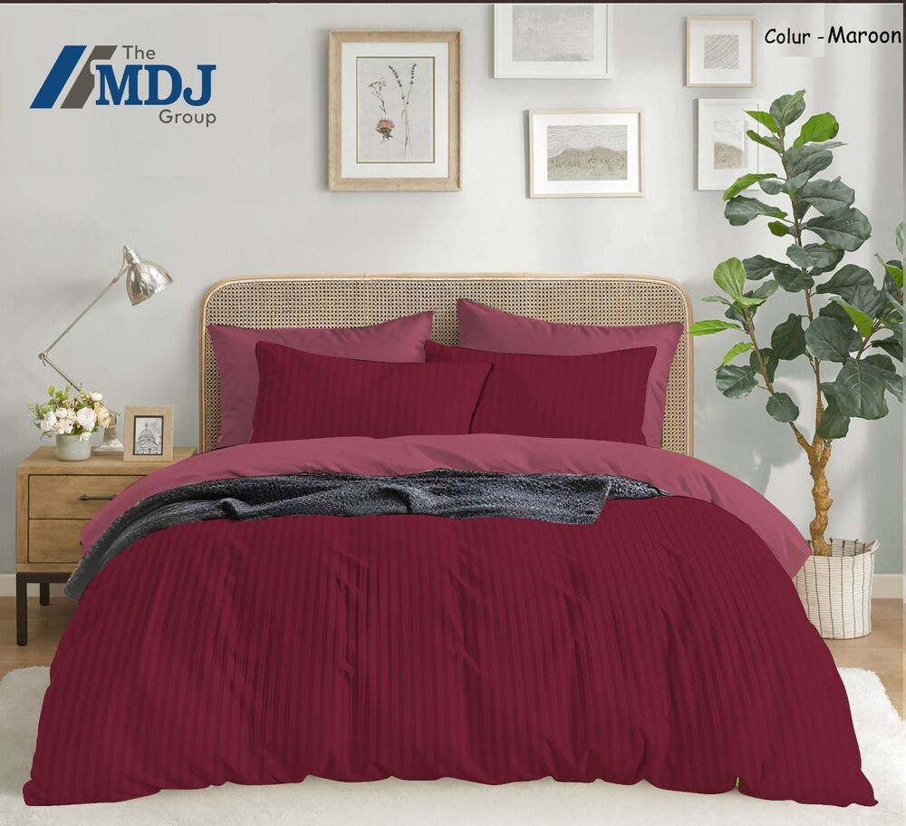 Maroon Bedding Set