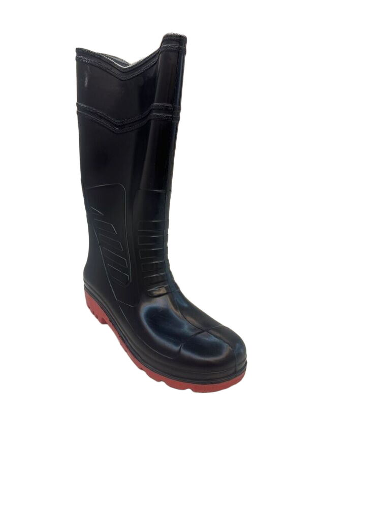 14 Inches Gumboot - Color: Black