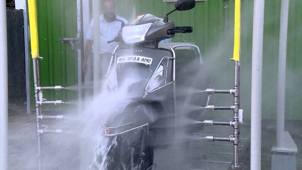 Bike Wash Machine