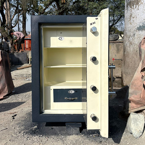 Heavy Duty Safe - Heavy Gauge Steel, Custom Size, Grey, Fire Resistant, Double Locking, Tamper Alarm