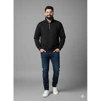 Mens Zipper Sweatshirt