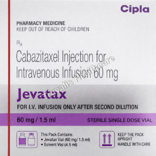 60mg Cabazitaxel Injection For Intravenous Infusion
