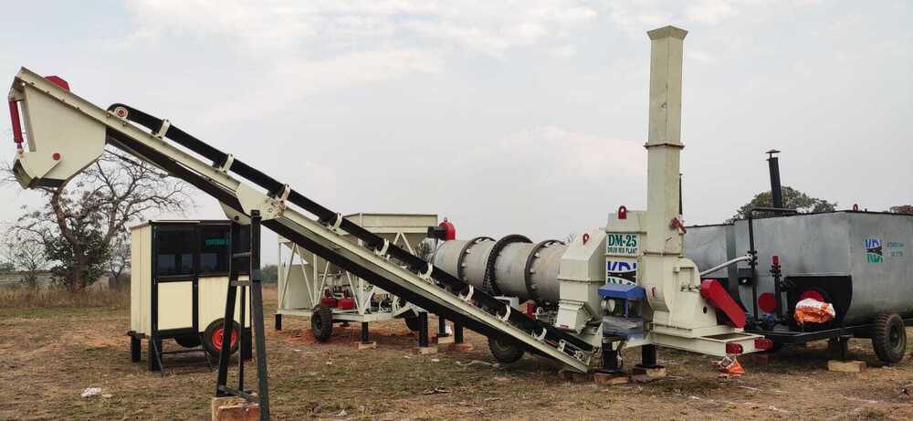 DM25 Asphalt मोबाइल Hot Mix Plant