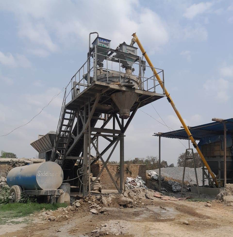 45 Cubic Concrete Batching Plant