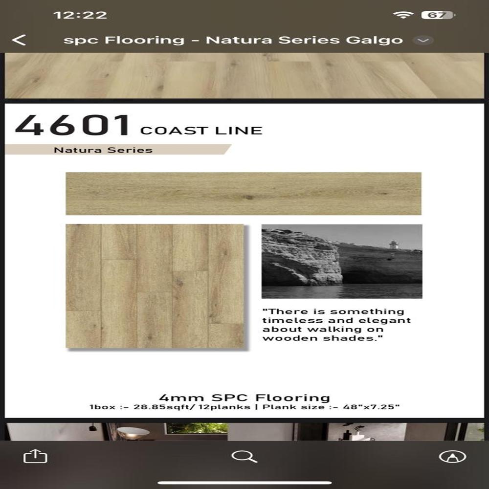 Stone Plastic Composite (Spc) Flooring - Color: Multi
