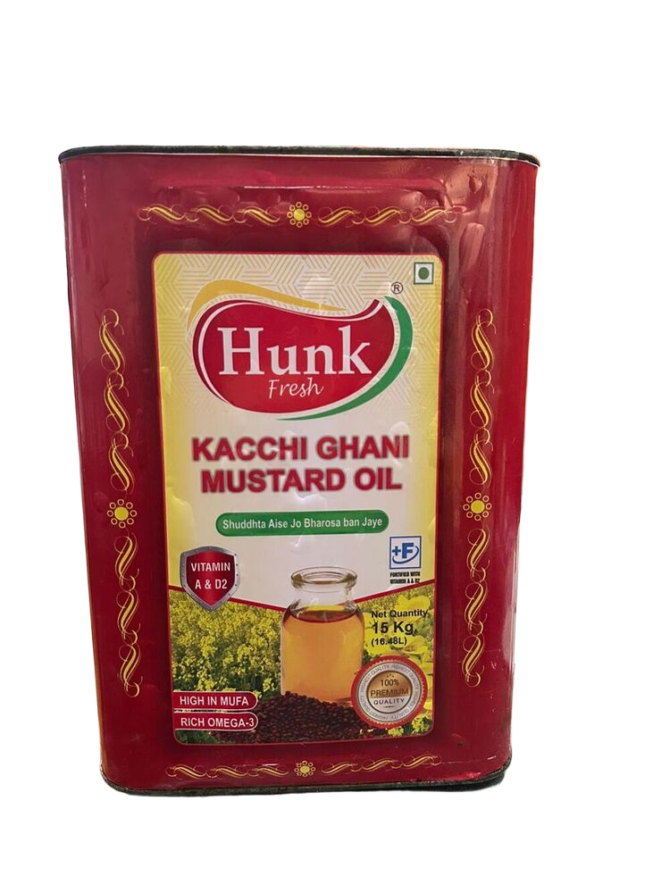 15 KG Cold Press Mustard Oil
