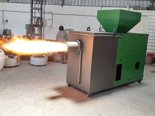 High Efficiency Biomass Burner Machine