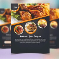 Restaurant Pemphlet Printing Service - High Quality Paper, Multi-color Or Single Color, Customizable Design, Glossy Or Matte Lamination