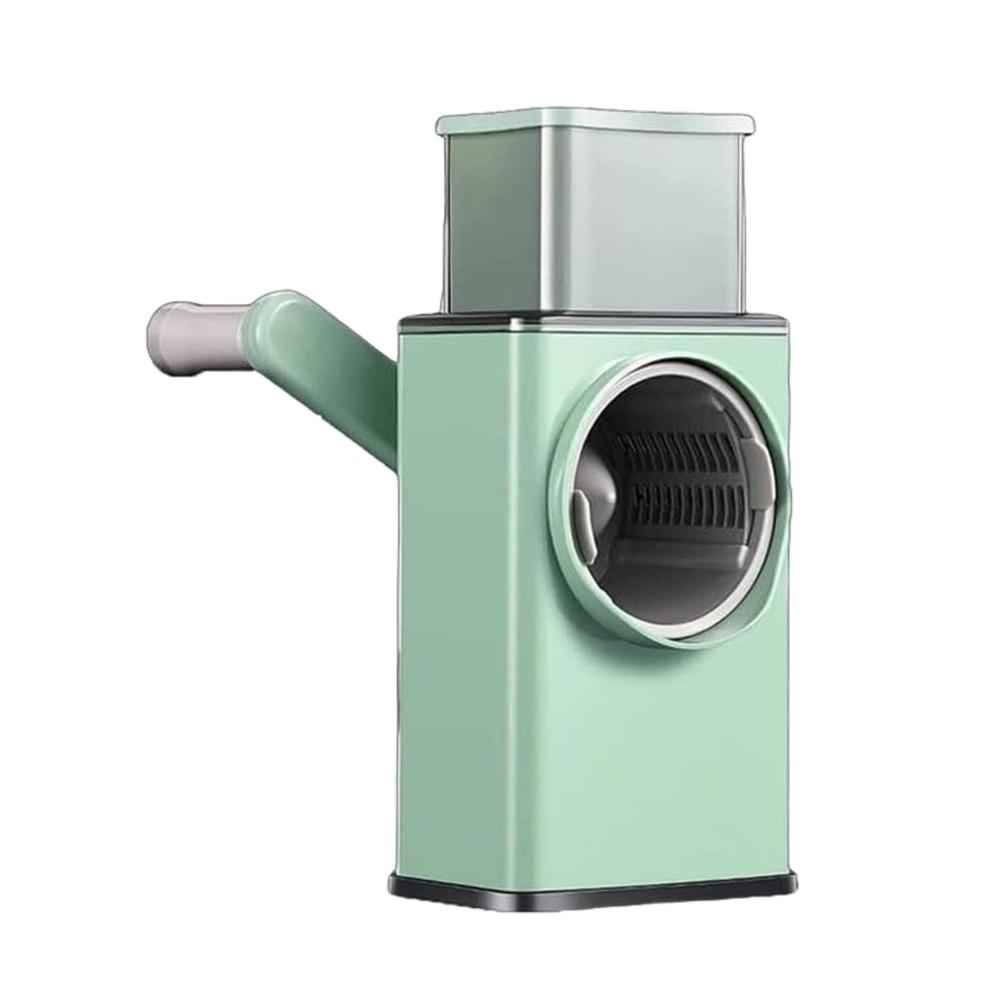 Stainless Steel Vegetable Chopper With 6 Blades, Kitchen Mandoline Slicer - Color: Mix