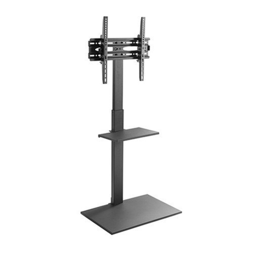 Floor Mount Tv Stand - Color: Black
