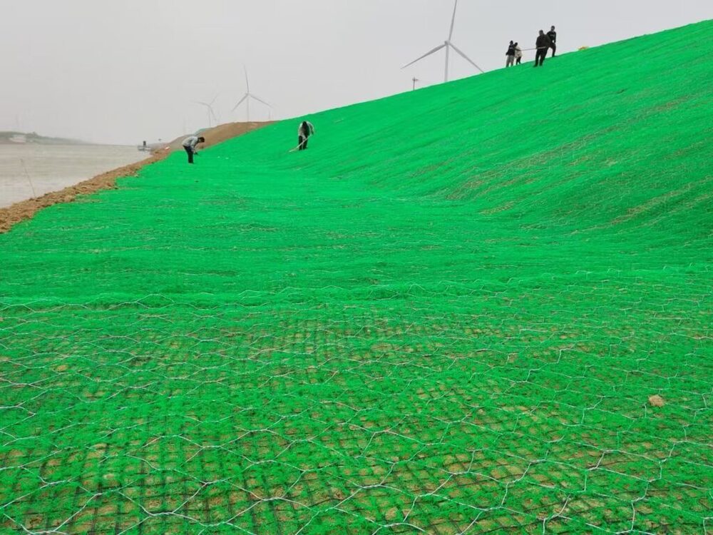 Woven Coir Geotextile - Color: Brown