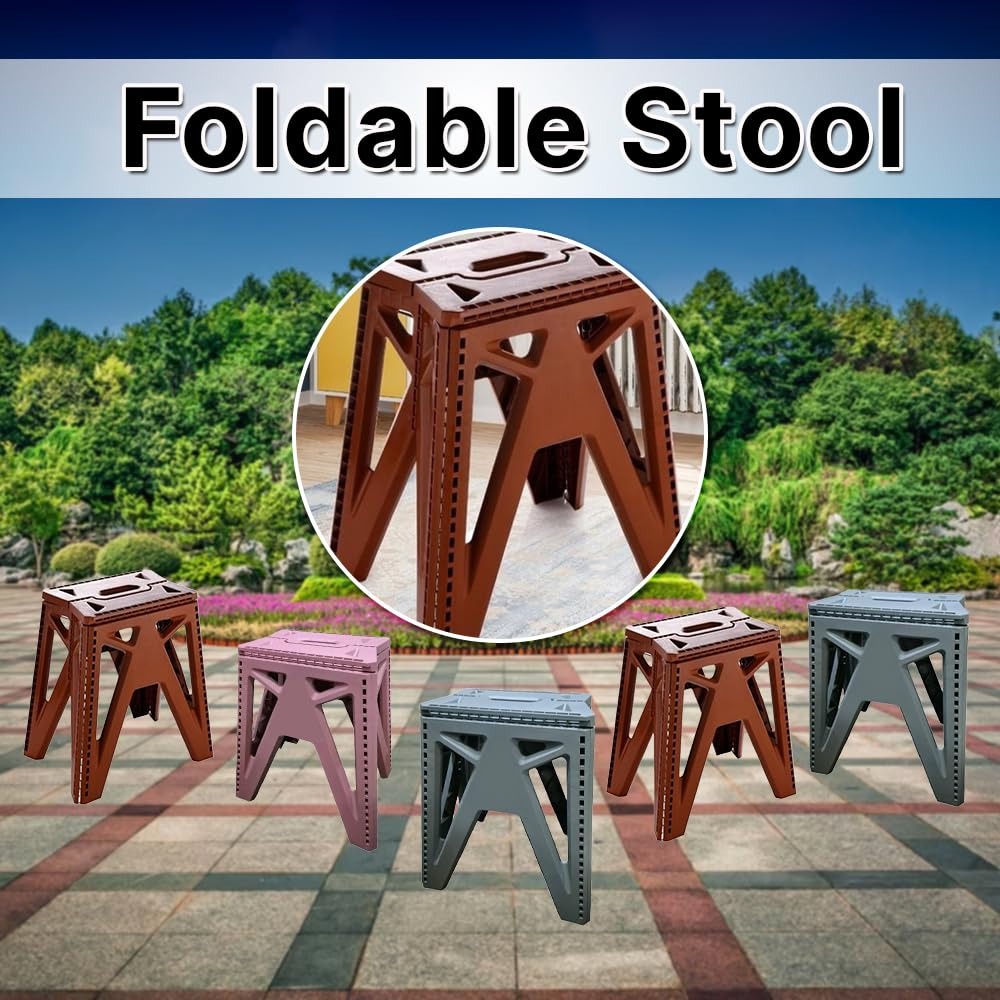 Supermom Comfort Multi Purpose Folding Stool (18 Inch)