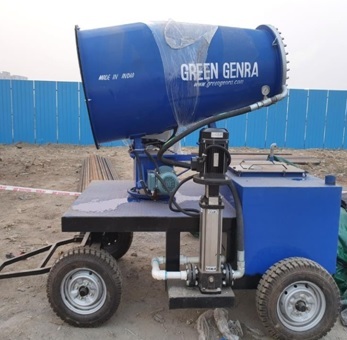 MODEL NO. GG - ASG 40 Design Throw upto 40 Metres Anti Smog Gun
