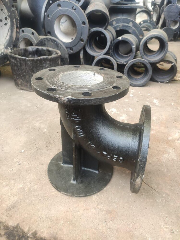 Di Pipe Fittings - Carbon Steel, Socket Joint, Black | Double Flange, Double Socket, All Flange Tee, Socket Bend, Flange Bend, Duckfoot Bend