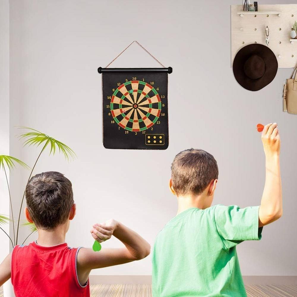 Magnetic Dart Board Game Set - Color: Mix