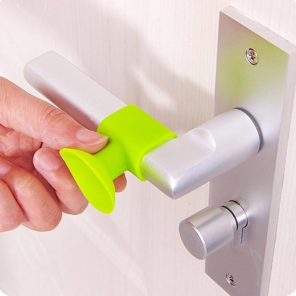 Door Stopper Mini Anti Collision Silicone Door Handle Crash Pad (Pack of 100Pc)