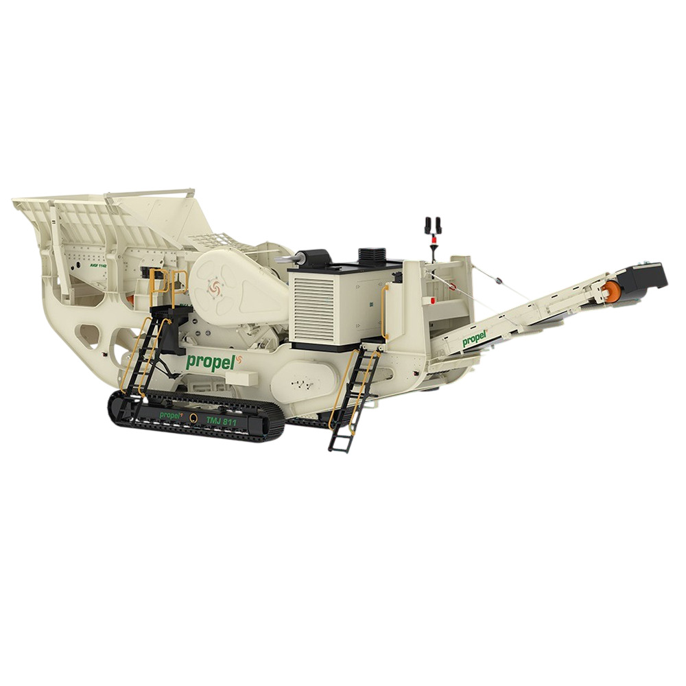 Tmj 811 Track Mounted Jaw Crusher - Capacity: 150 - 400 Tph
