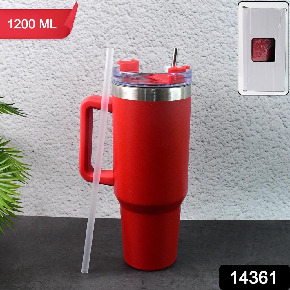 Extra Large Insulated Travel Mug, Tumbler (1200Ml 1 Pc) - Color: Mix