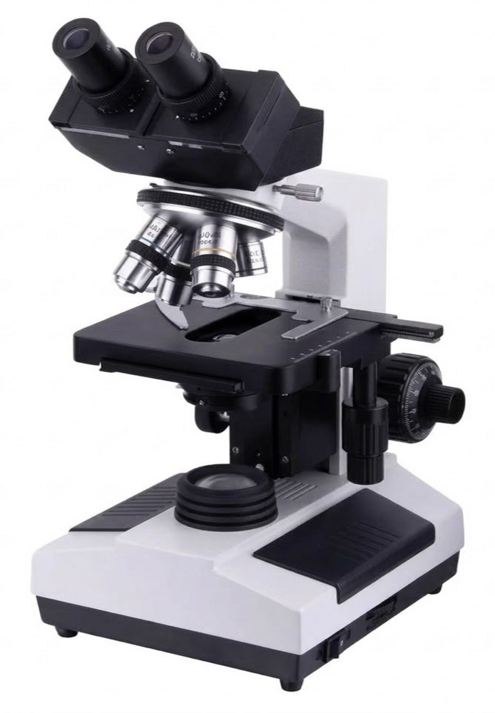 Binocular Research Microscope , LED, 1000x