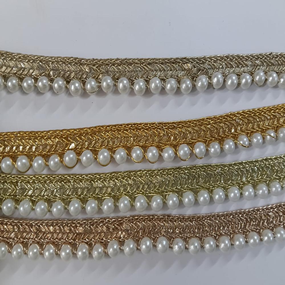 Fancy Moti Lace - Color: All
