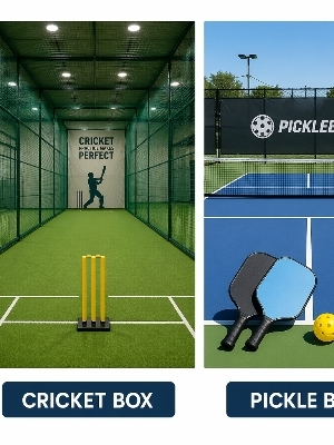 Practice Cricket Net Box