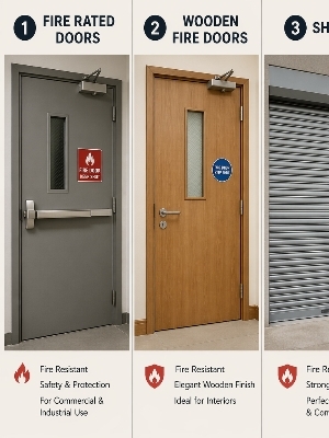Wooden Fire Door