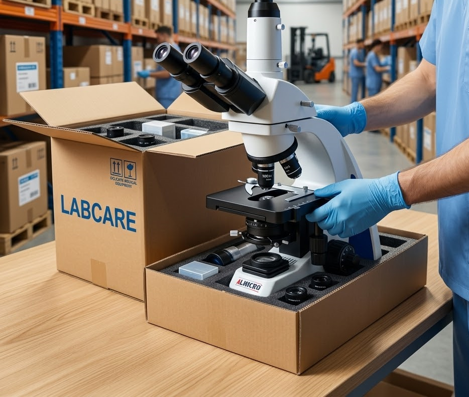 X-3 Research Trinocular Microscope, For Laboratory, Halogen