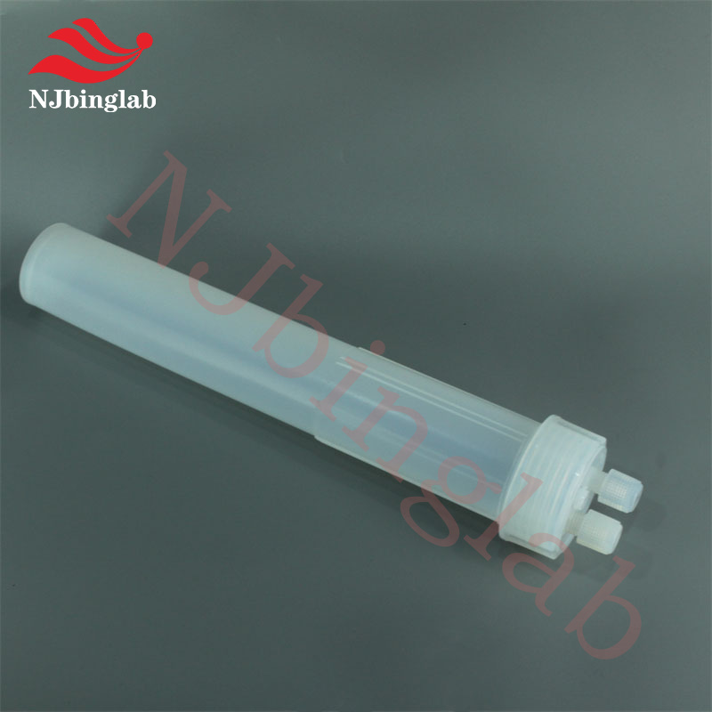 PFA Dual-Neck Impingement Bottle 375ml, with 1/4