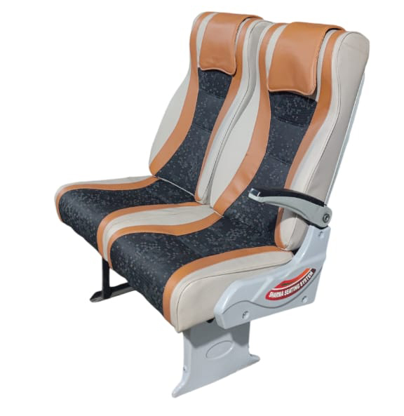 13 Custom Leather Finish School Bus Seat