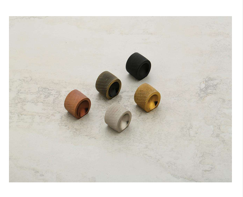Door Knob - Color: Muiti-Color Rose Gold Black Gold Silver Chrome