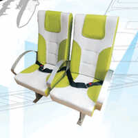 Green And White 2 Seater Deluxe Passenger Seat