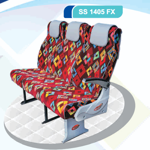SS1405FX Three Seater Deluxe Passenger Seat