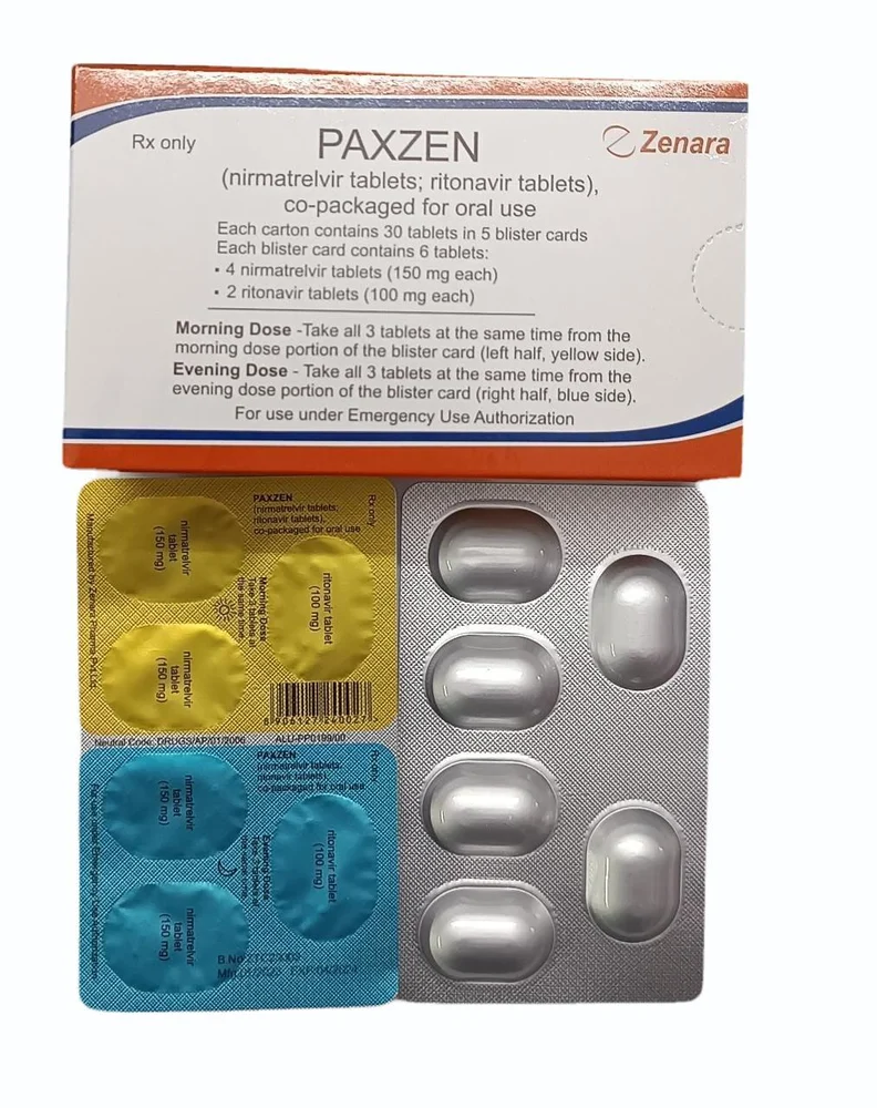 Paxlovid Nirmatrelvir And Rotonavir Tablets