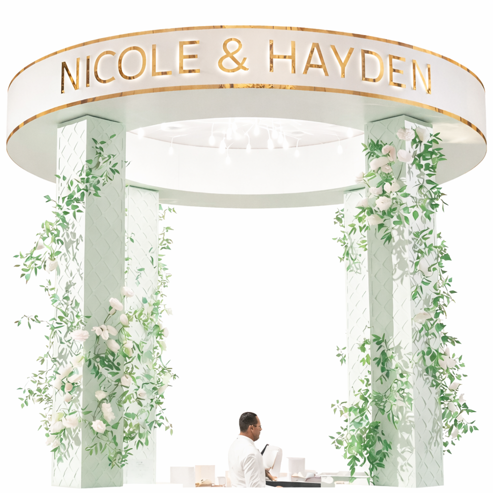 Platinum Feast Wedding Catering Buffet Counter