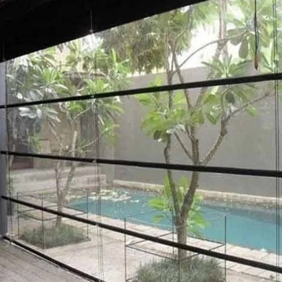 Monsoon Blinds - High-quality Material | Modern Foldable Vertical Design, Different Color Options, Easily Assembled